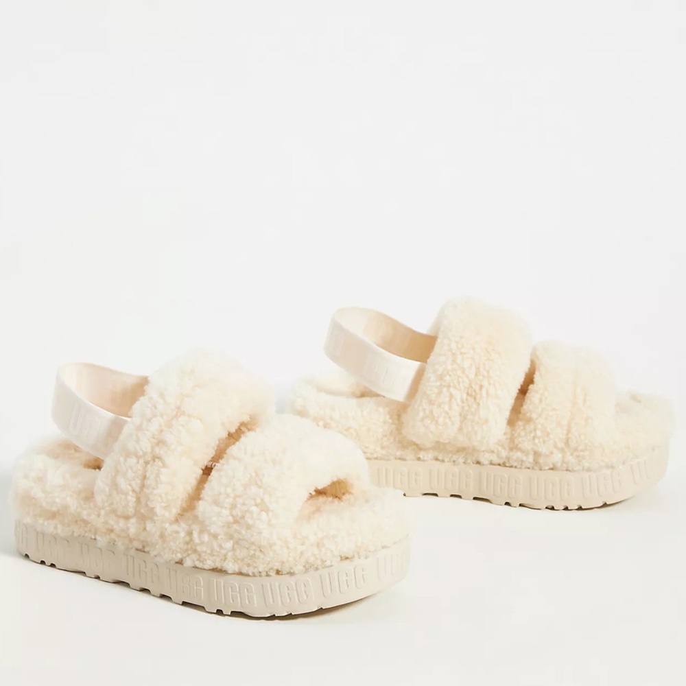 UGG Fluffita Slingback Slippers